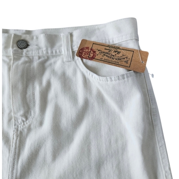 NWT Ralph Lauren Cream A-Line Skirt Denim - Picture 3 of 8